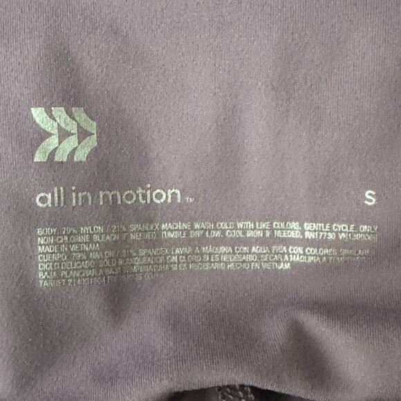 All in Motion Purple High Waisted Leggings - Picture 4 of 4